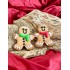 Dolci Impronte Xmas Ginger with Scarf - 24g - Red or Green