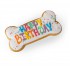 Dolci Impronte - Funny Happy Birthday Bone - Decorato a mano - 95gr Nuova Confezione