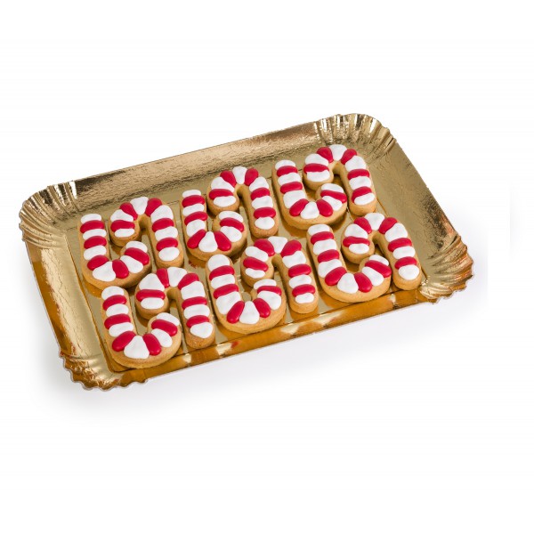 Dolci Impronte Candy Tray 12 Christmas Biscuits - 240g