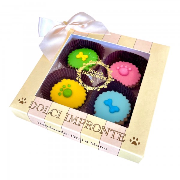 Dolci Impronte – Cupcakes in a box 80g   New Packaging