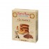 Dolci Impronte – Hand-Made – Lunatici – Pack of 6 Boxes Shortbread Cookies with Carob – 250g