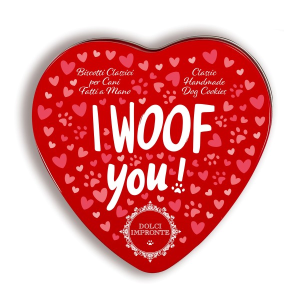 Dolci Impronte – I WOOF YOU! 80g - Handcrafted Shortcrust Biscuits -